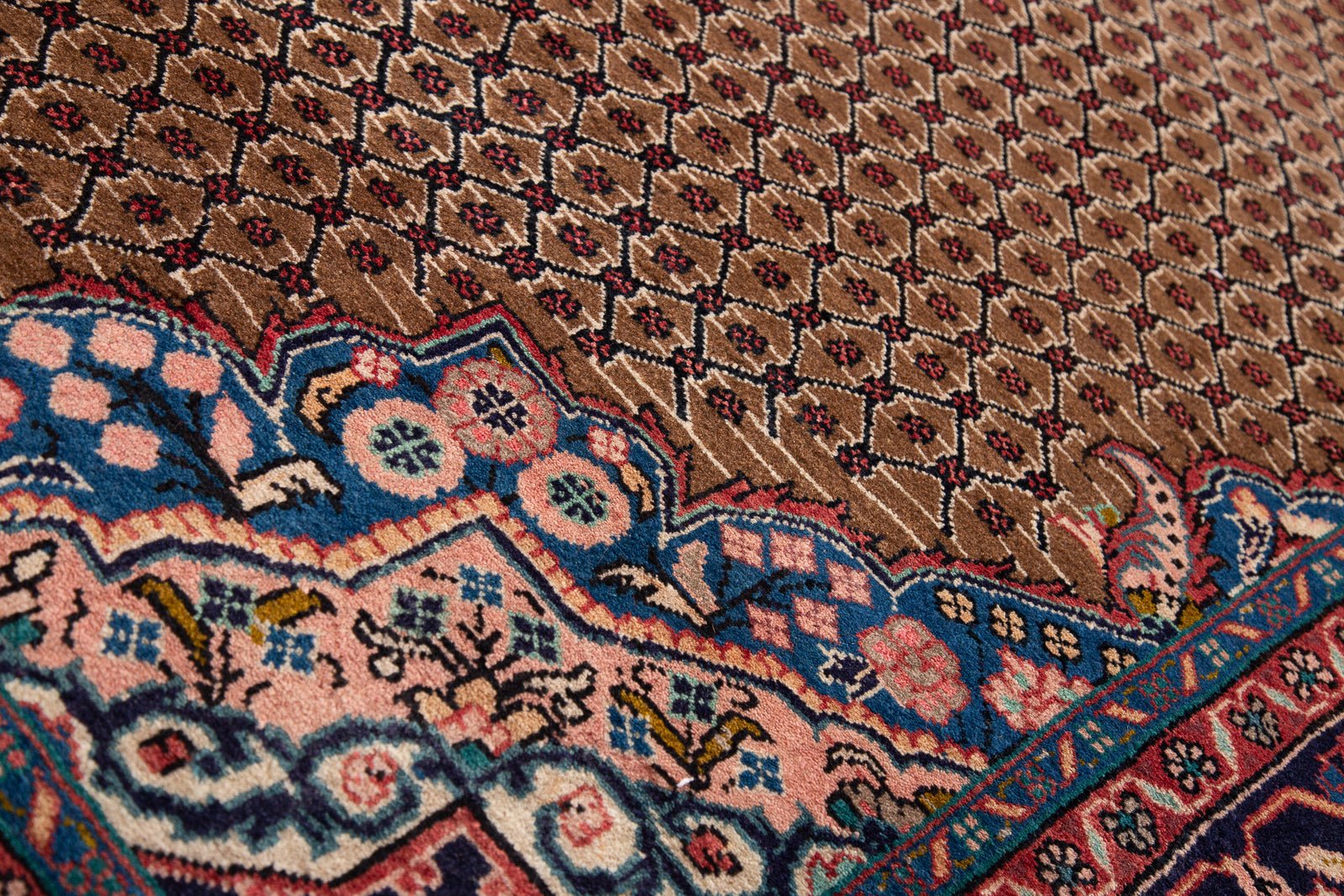 Hand-Knotted Vintage Wool Area Rug – 11' 1" x 5' 1" (338 x 154 cm) - Yasi & Fara
